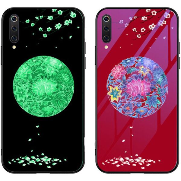 

TPU+Glass чехол светящийся в темноте для Xiaomi Mi A3 (CC9e)