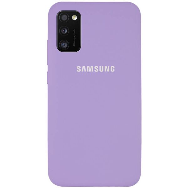

Чехол Silicone Cover Full Protective (AA) для Samsung Galaxy A41 Сиреневый / Dasheen