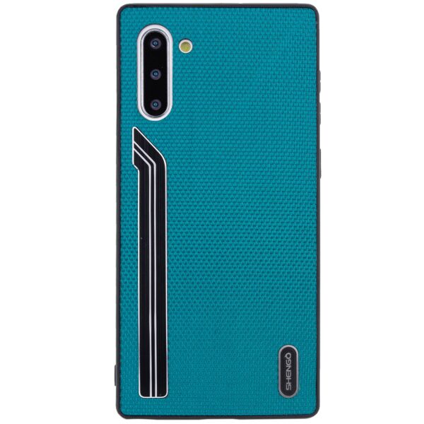 

TPU чехол SHENGO Textile series для Samsung Galaxy Note 10