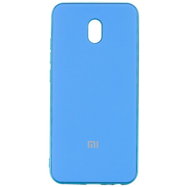 

TPU чехол Matte LOGO для Xiaomi Redmi 8a Голубой / Blue