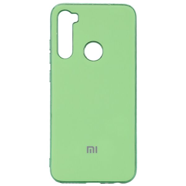 

TPU чехол Matte LOGO для Xiaomi Redmi Note 8 Зеленый / Light Green