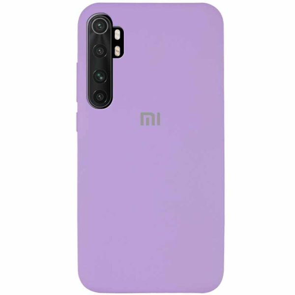 

Чехол Silicone Cover Full Protective (AA) для Xiaomi Mi Note 10 Lite Сиреневый / Lilac