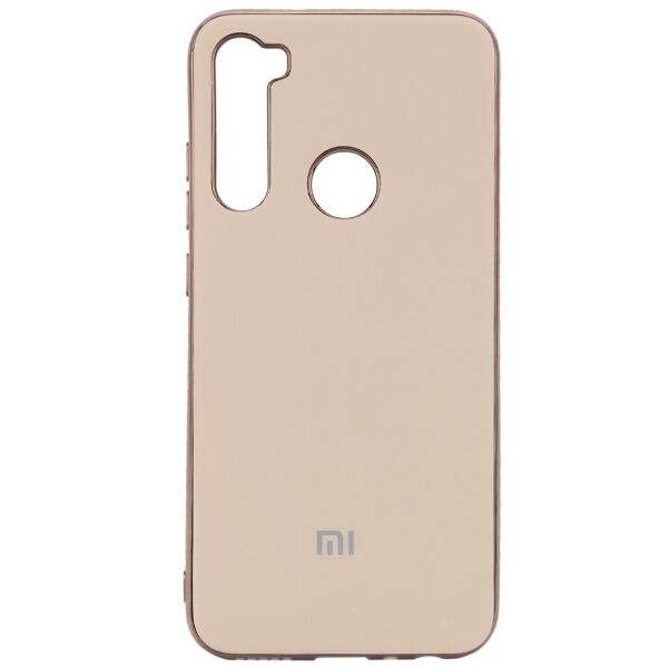 

TPU чехол Matte LOGO для Xiaomi Redmi Note 8 Золотой / Gold
