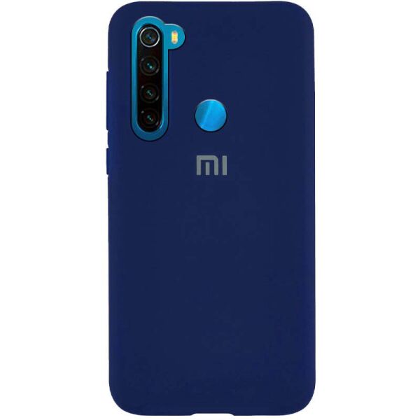 

Чехол Silicone Cover Full Protective (AA) для Xiaomi Redmi Note 8T Темно-синий / Midnight blue