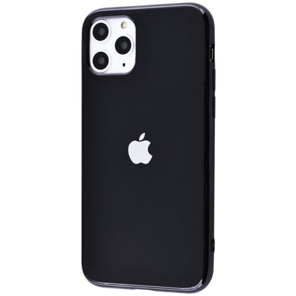 

TPU чехол Matte LOGO для Apple iPhone 11 Pro (5.8") Черный / Black