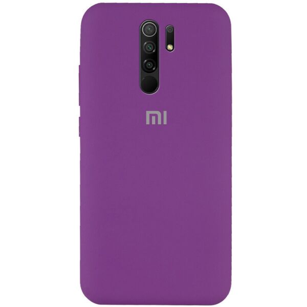 

Чехол Silicone Cover Full Protective (AA) для Xiaomi Redmi 9 Фиолетовый / Grape
