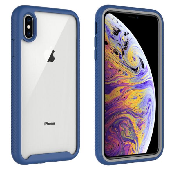 

Ударопрочный чехол Full-body Bumper Case для Apple iPhone X / XS (5.8")