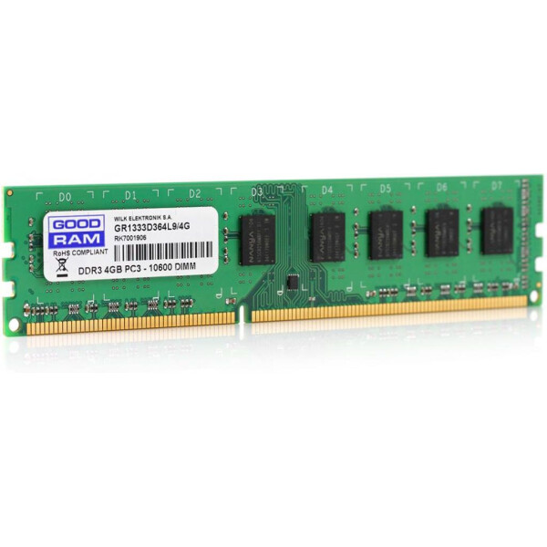 

DDR3 4GB/1333 Goodram (GR1333D364L9/4G)