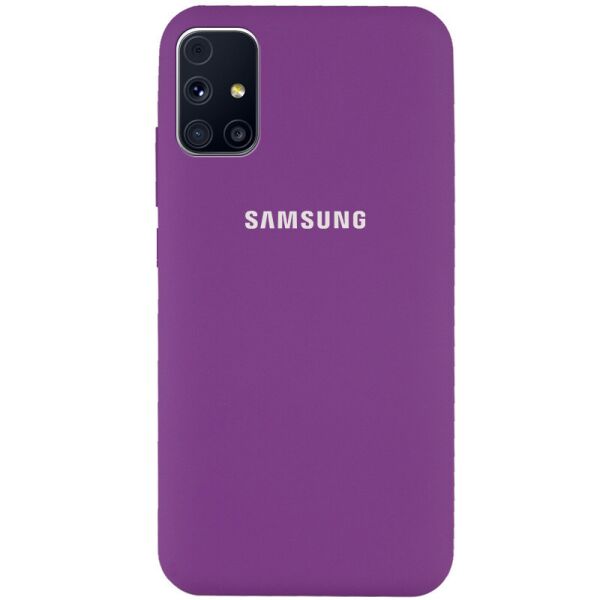 

Чехол Silicone Cover Full Protective (AA) для Samsung Galaxy M31s Фиолетовый / Grape