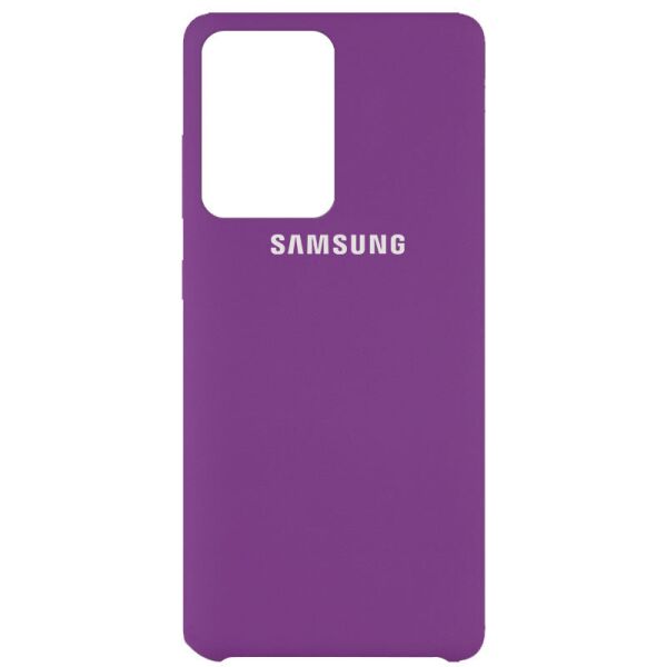 

Чехол Silicone Cover (AAA) для Samsung Galaxy S20 Ultra Фиолетовый / Grape