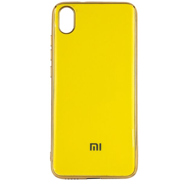

TPU чехол GLOSSY LOGO для Xiaomi Redmi 7A Желтый