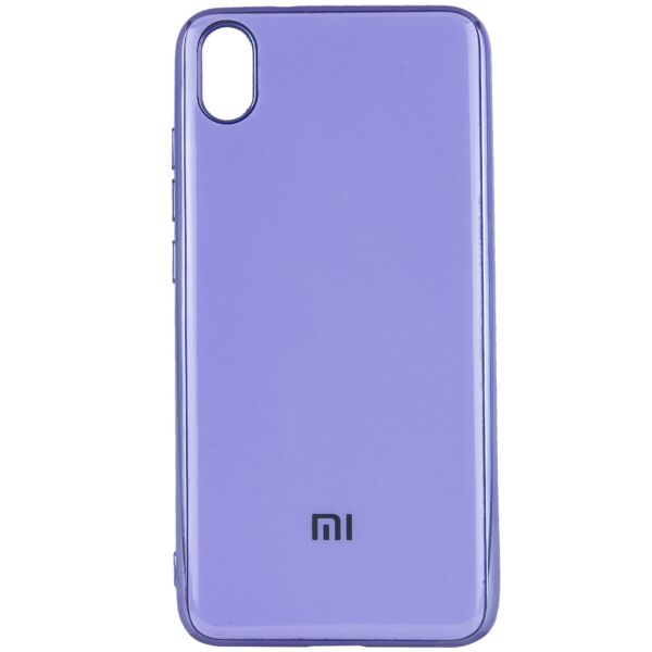 

TPU чехол GLOSSY LOGO для Xiaomi Redmi 7A Сиреневый