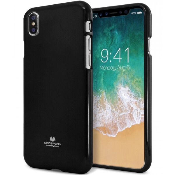 

TPU чехол Mercury Jelly Color series для Apple iPhone X (5.8") / XS (5.8") Черный