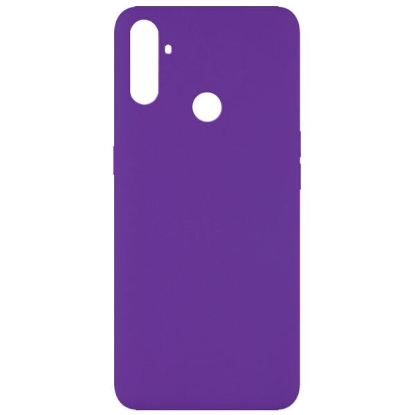 

Чехол Silicone Cover Full without Logo (A) для Realme C3 Фиолетовый / Purple