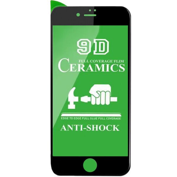 

Защитная пленка Ceramics 9D (без упак.) для Apple iPhone 6/6s (4.7") Черный