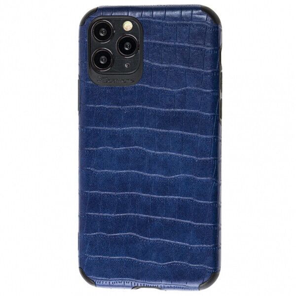 

Кожаная накладка Epic Vivi Crocodile series для Apple iPhone 11 Pro Max (6.5") Синий