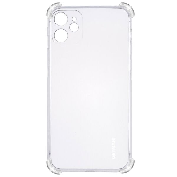 

TPU чехол GETMAN Ease logo усиленные углы для Apple iPhone 12 (6.1")