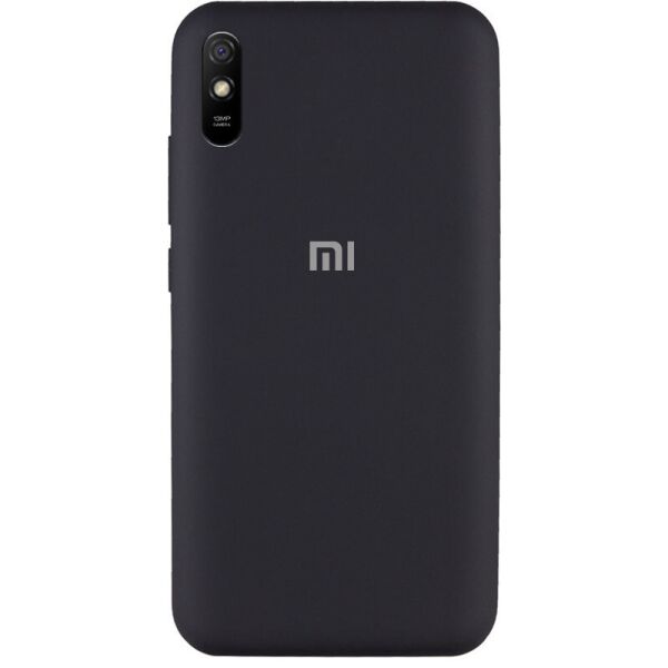 

Чехол Silicone Cover Full Protective (AA) для Xiaomi Redmi 9A Черный / Black