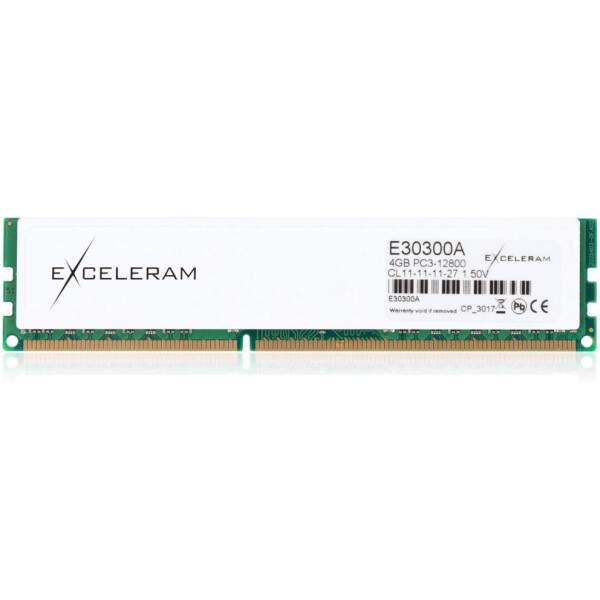 

DDR3 4GB 1600 MHz Heatsink: white Sark eXceleram (E30300A)