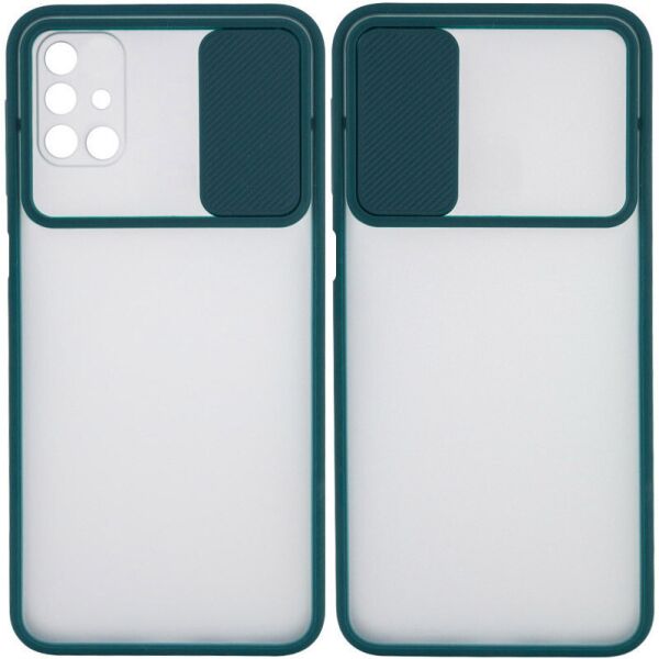 

Чехол Camshield mate TPU со шторкой для камеры для Samsung Galaxy M51 Зеленый