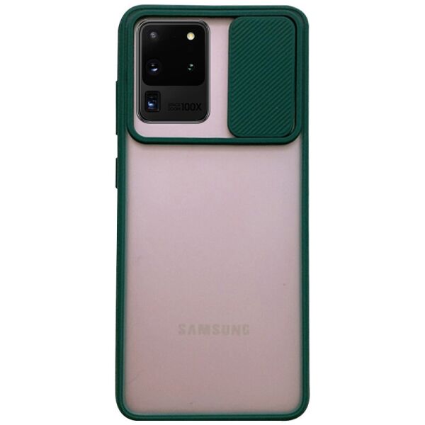 

Чехол Camshield mate TPU со шторкой для камеры для Samsung Galaxy S20 Ultra Зеленый