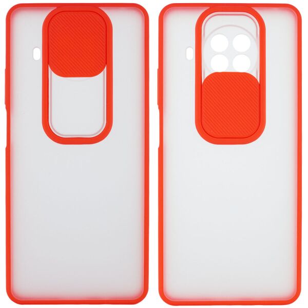 

Чехол Camshield mate TPU со шторкой для камеры для Xiaomi Mi 10T Lite / Redmi Note 9 Pro 5G Красный