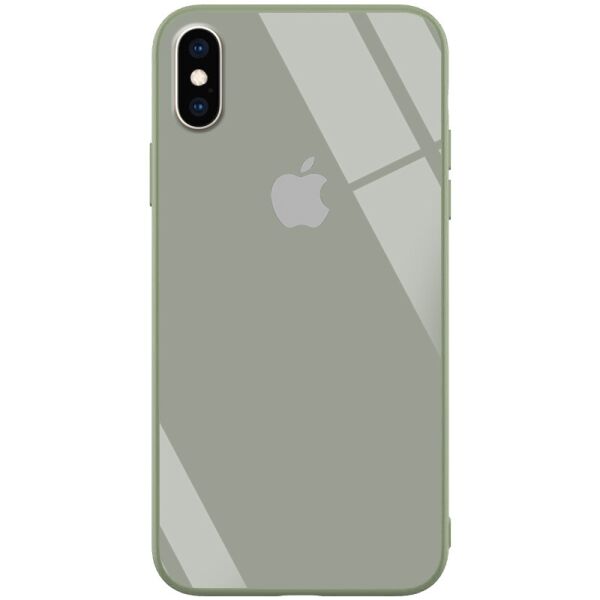 

TPU+Glass чехол GLOSSY Logo series для Apple iPhone XS Max (6.5")