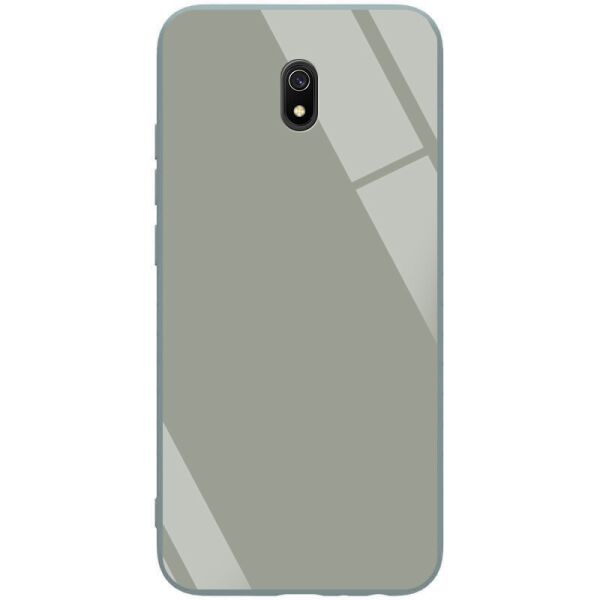 

TPU+Glass чехол GLOSSY для Xiaomi Redmi 8a Зеленый / Pine green