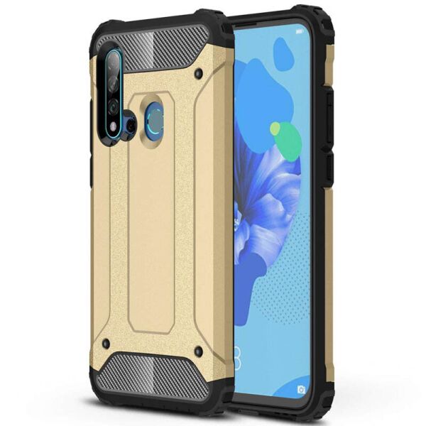 

Бронированный противоударный TPU+PC чехол Immortal для Huawei Nova 5i / P20 lite (2019)