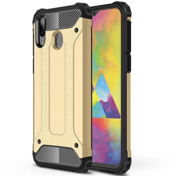 

Бронированный противоударный TPU+PC чехол Immortal для Samsung Galaxy M20