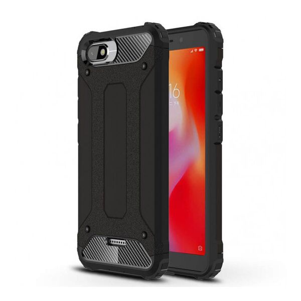 

Бронированный противоударный TPU+PC чехол Immortal для Asus Zenfone 4 Max (ZC554KL) Черный