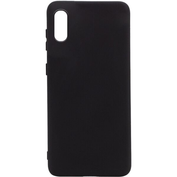 

Чехол Silicone Cover Full without Logo (A) для Samsung Galaxy A02 Черный / Black