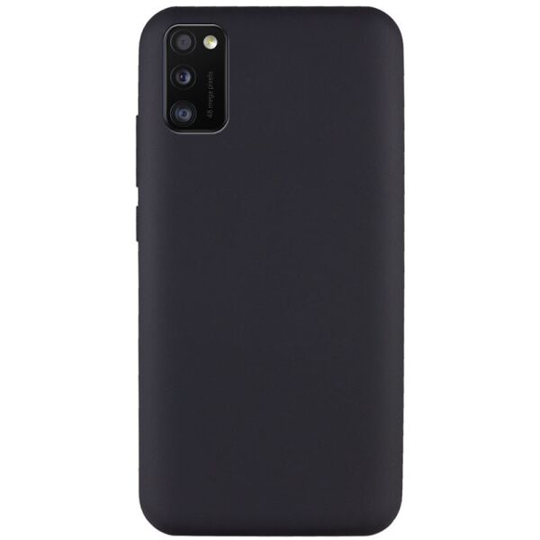 

Чехол Silicone Cover Full without Logo (A) для Samsung Galaxy A41 Черный / Black