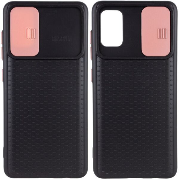 

Чехол Camshield Black TPU со шторкой защищающей камеру для Samsung Galaxy A41 Черный / Rose Gold