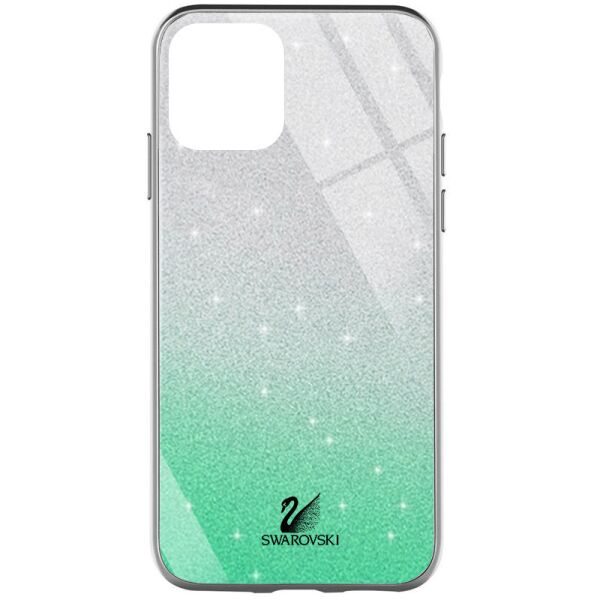 

TPU+Glass чехол Swarovski для Apple iPhone 12 Pro / 12 (6.1")