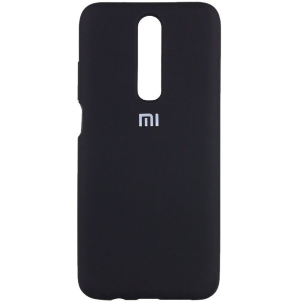 

Чехол Silicone Cover Full Protective (AA) для Xiaomi Redmi K30 / Poco X2 Черный / Black