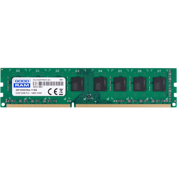 

Оперативная память DDR3 8GB/1600 Goodram (GR1600D364L11/8G)