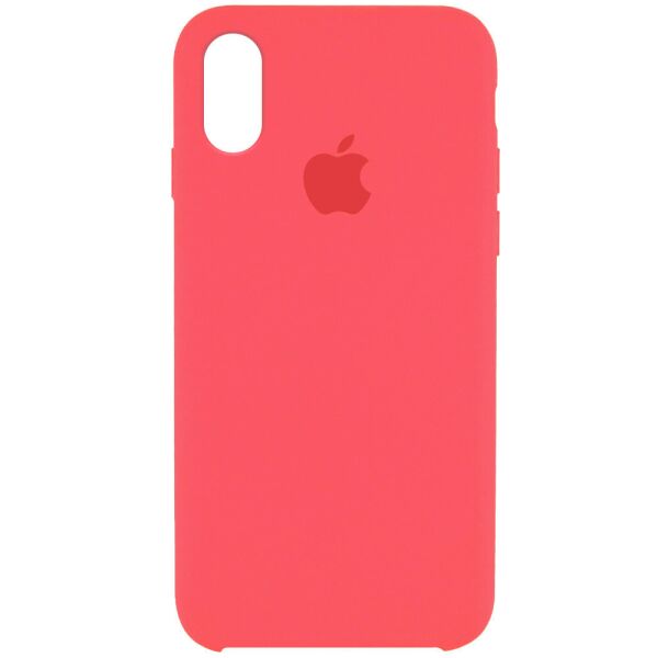 

Чехол Silicone Case (AA) для Apple iPhone XR (6.1") Арбузный / Watermelon red