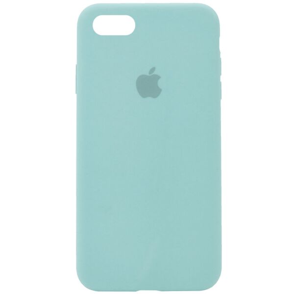 

Чехол Silicone Case Full Protective (AA) для Apple iPhone 6/6s (4.7") Бирюзовый / Light blue