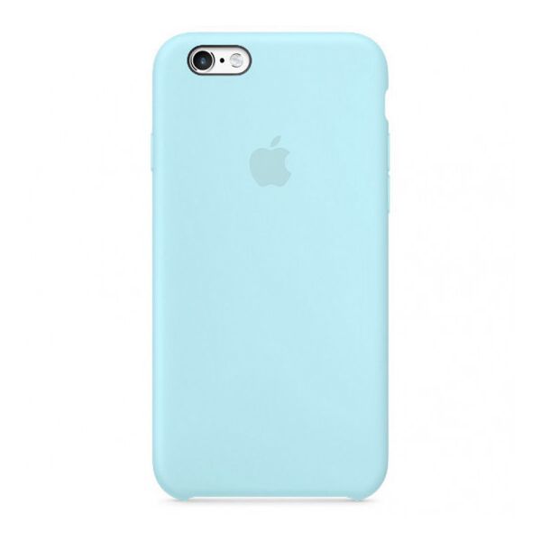 

Чехол Silicone Case (AA) для Apple iPhone 5/5S/SE Бирюзовый / Marine Green