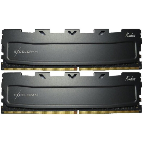 

DDR4 16GB (2x8GB) 2666 MHz Black Kudos eXceleram (EKBLACK4162618AD)