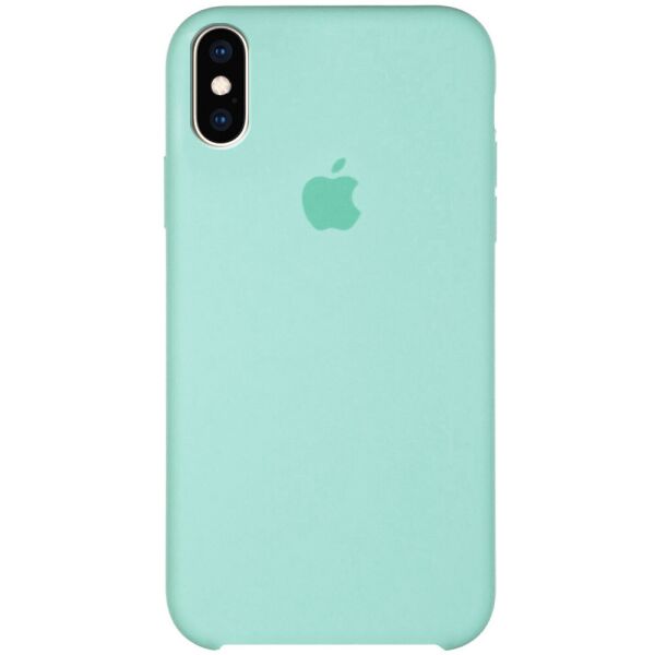 

Чехол Silicone Case (AA) для Apple iPhone XS Max (6.5") Бирюзовый / Turquoise