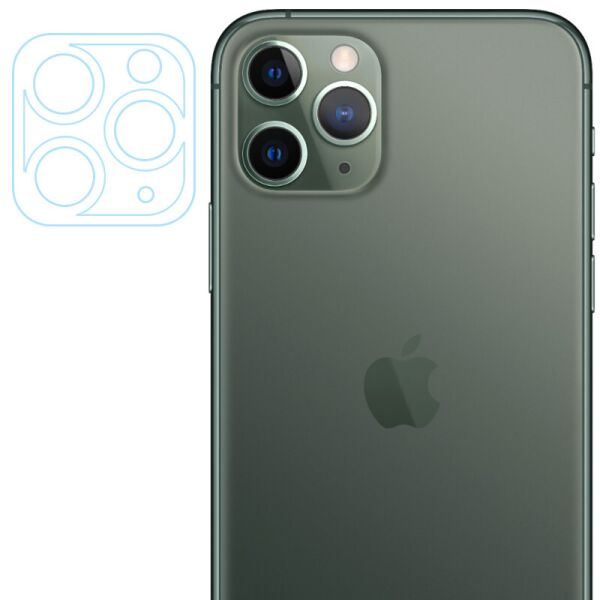 

Гибкое защитное стекло 0.18mm на камеру и весь блок (тех.пак) для Apple iPhone 11 Pro / 11 Pro Max
