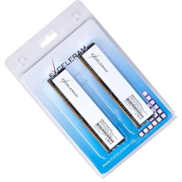 

DDR4 8GB (2x4GB) 2400 MHz BlackWhite Series eXceleram (EBW408247AD)
