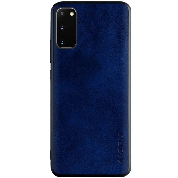 

Кожаный чехол AIORIA Vintage для Samsung Galaxy S20 Синий
