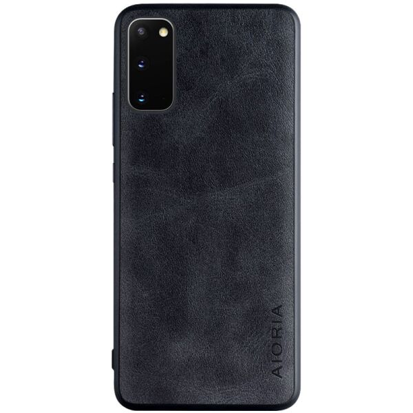 

Кожаный чехол AIORIA Vintage для Samsung Galaxy S20 Черный