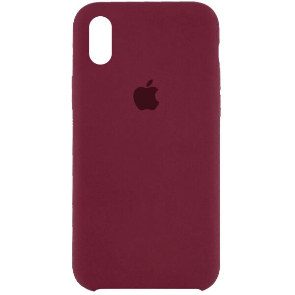 

Чехол Silicone Case (AA) для Apple iPhone X (5.8") / XS (5.8")