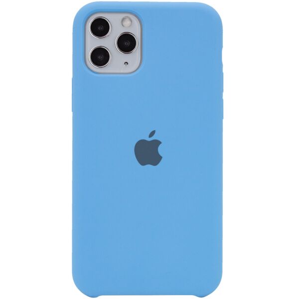

Чехол Silicone Case (AA) для Apple iPhone 11 Pro (5.8") Голубой / Cornflower