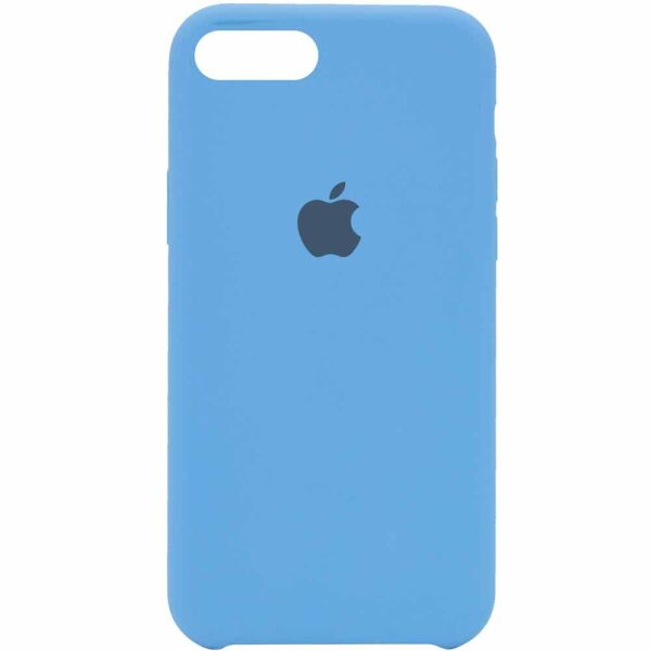 

Чехол Silicone Case (AA) для Apple iPhone 7 plus / 8 plus (5.5") Голубой / Cornflower