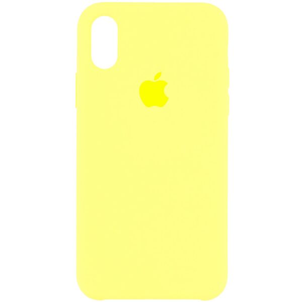 

Чехол Silicone Case (AA) для Apple iPhone XR (6.1") Желтый / Bright Yellow